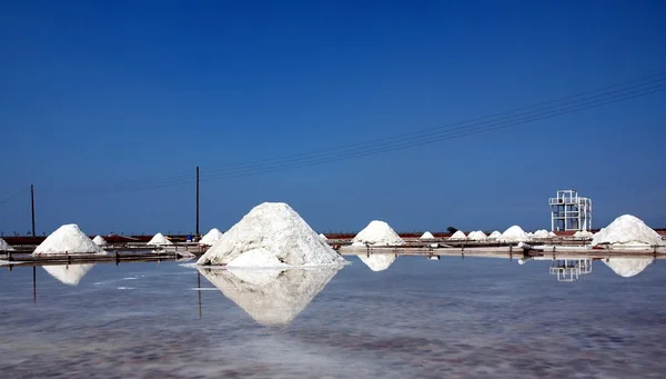 Large Piles of Sea salt — Stock Photo, Image