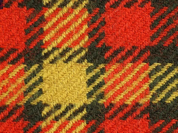 Imagem de close-up de tecido colorido — Fotografia de Stock