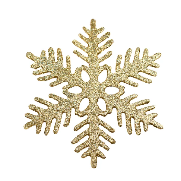 Christmas tree decoration snowflake — Zdjęcie stockowe