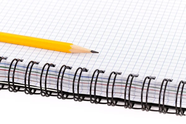 Олівець і ноутбук . — стокове фото