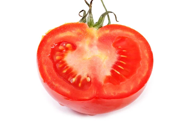 stock image Tomato on white.