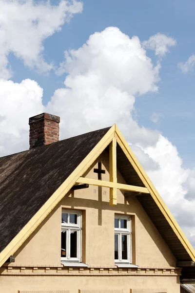 stock image Top of house.