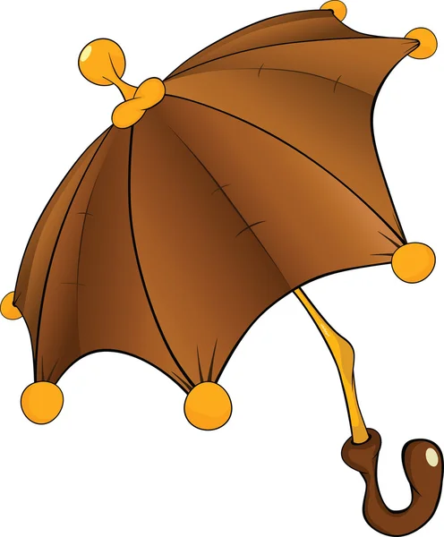 Paraply. Cartoon — Stock vektor