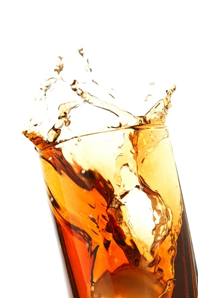 Stock image Cola with ice