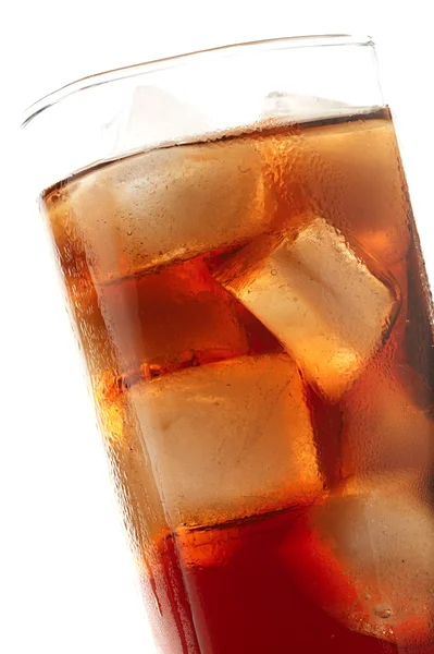 stock image Cola with ice