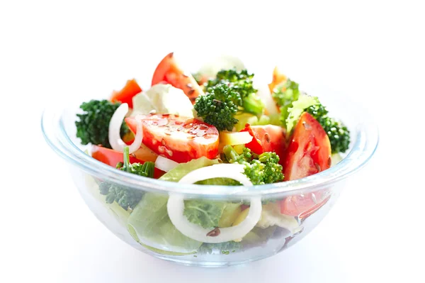 Salat mit Brokkoli — Stockfoto