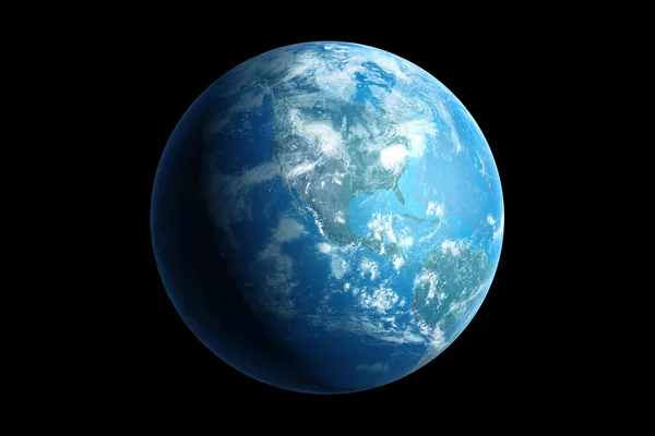 地球、アメリカ北部 — ストック写真