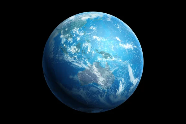Jorden, Australien och Oceanien — Stockfoto