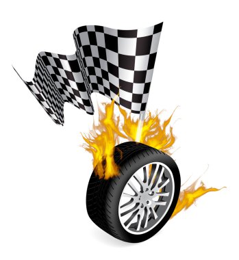 Sports Race Emblems clipart