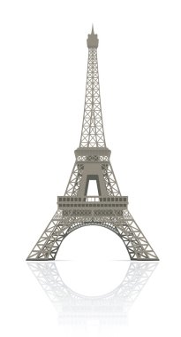 Eiffel tower in Paris clipart