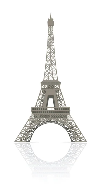 Tour Eiffel à Paris — Image vectorielle