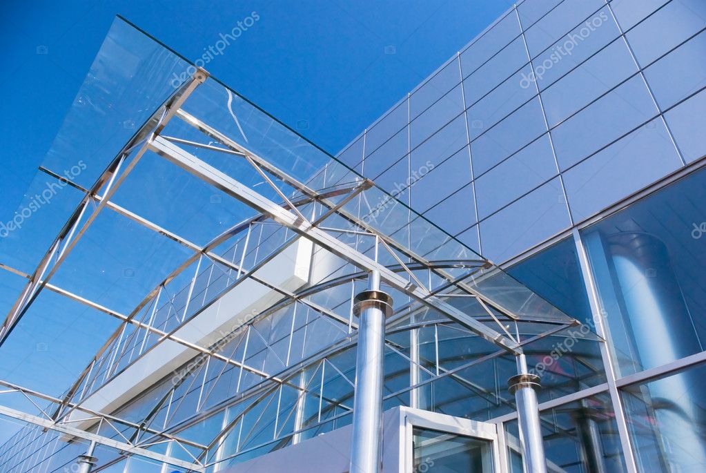glass roof - stock image