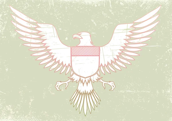 Águila medieval — Archivo Imágenes Vectoriales