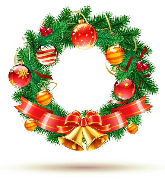 stock image Christmas wreath