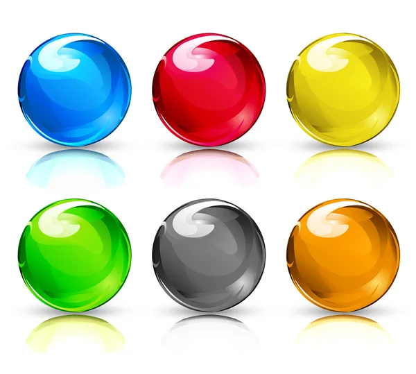 玻璃球 — 图库矢量图片