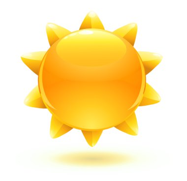 Summer sun clipart