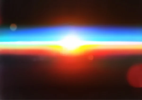 ดวงอาทิตย์บนขอบฟ้า — ภาพเวกเตอร์สต็อก