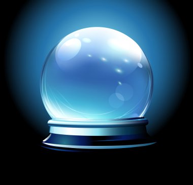 Crystal ball clipart