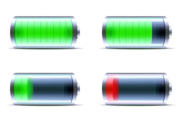 Błyszczący baterii — Zdjęcie stockowe