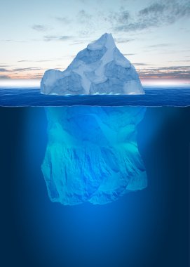 Melting Iceberg clipart