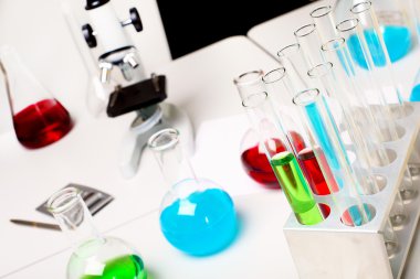 Biyoloji veya kimya laborotary donanımları