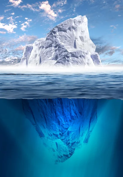 Iceberg derretendo — Fotografia de Stock