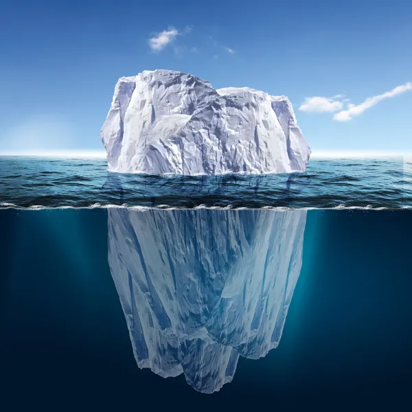 Derretimiento de iceberg —  Fotos de Stock