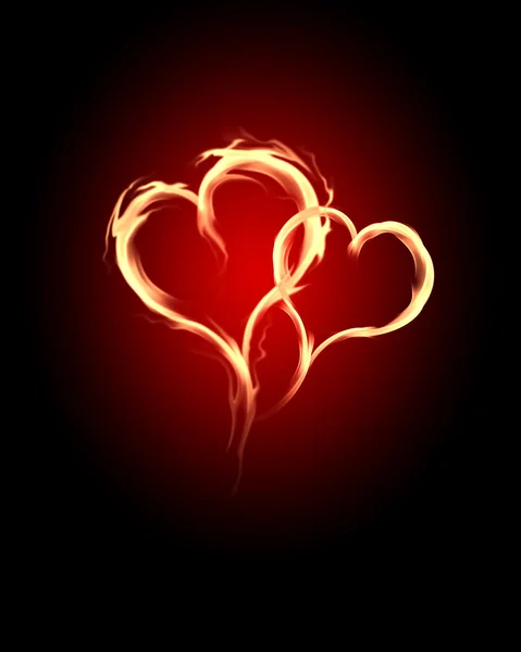 Yanan kalpler — Stok fotoğraf