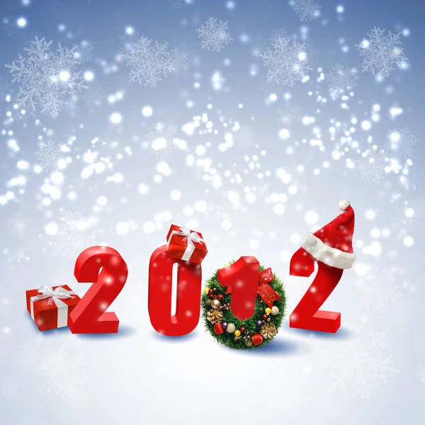 Nieuwjaar en kerstvakantie — Stockfoto