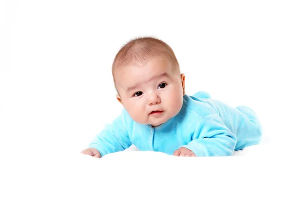 Portrét kojenecká chlapeček — Stock fotografie