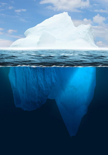 Schmelzender Eisberg — Stockfoto