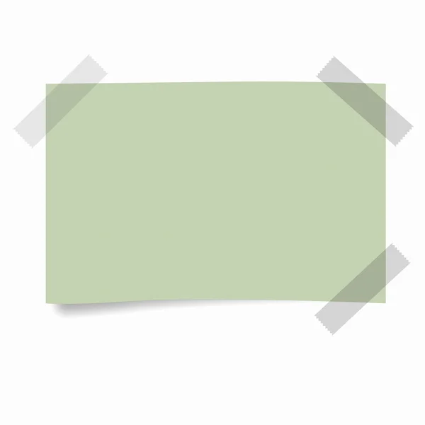 Blankt papper för anteckningar — Stockfoto