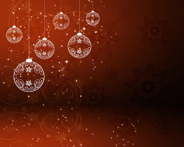炫彩背景圣诞及新年主题 — 图库照片