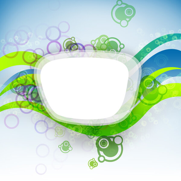 Цветные абстрактные иллюстрации
