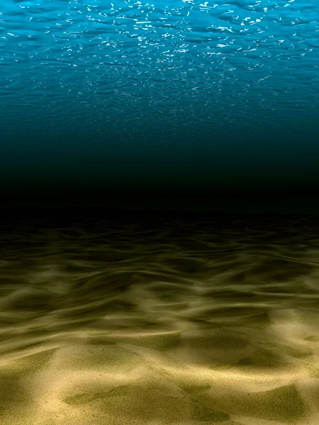 水下的场面 — 图库照片