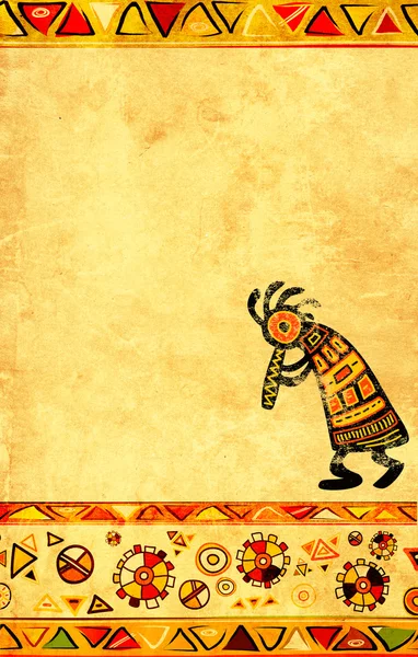 Afrika geleneksel desenler — Stok fotoğraf