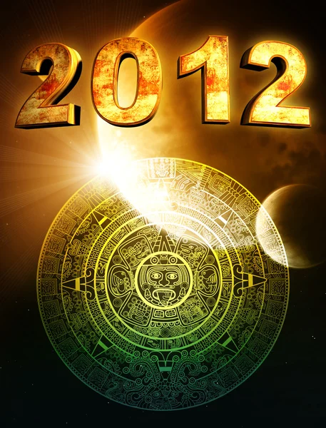 2012. προφητεία των Μάγια — Φωτογραφία Αρχείου
