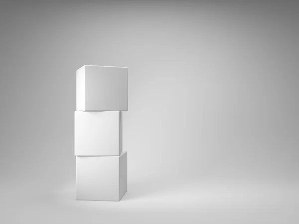 Дизайн кубов — стоковое фото