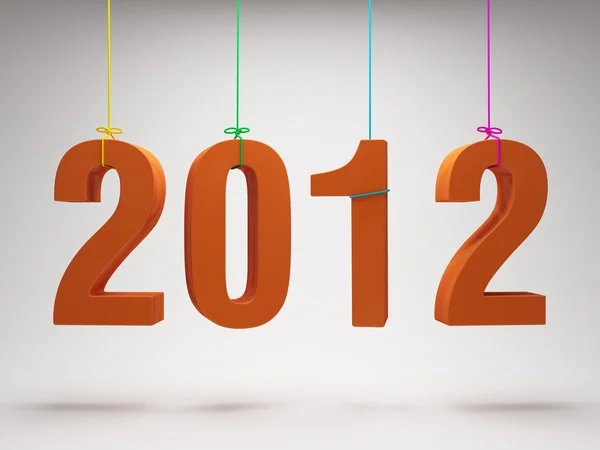 Feliz Ano Novo 2012 — Fotografia de Stock