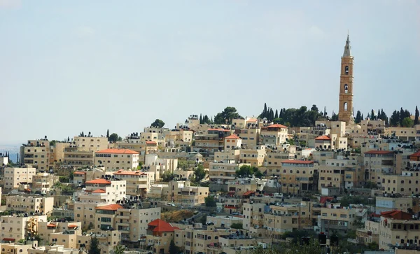 Kilátás nyílik a szent város Jeruzsálem, Izrael — Stock Fotó