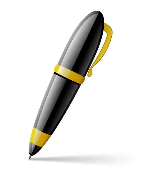 Εικονογράφηση ενός στυλό — Διανυσματικό Αρχείο