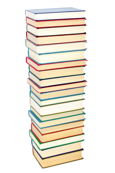 Books on white — Stock Photo, Image