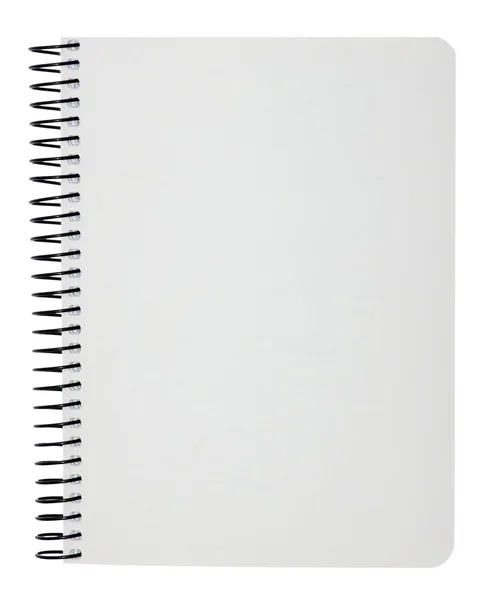 Puste notatnik — Zdjęcie stockowe