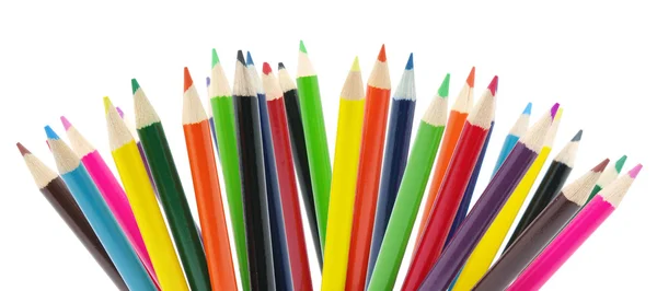Кольорові олівці — стокове фото