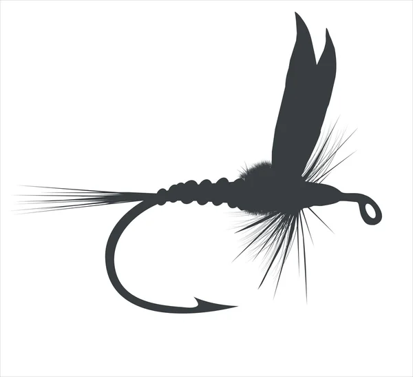 Fishing Fly — Stock Vector