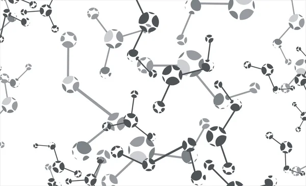 Fond de molécule — Image vectorielle