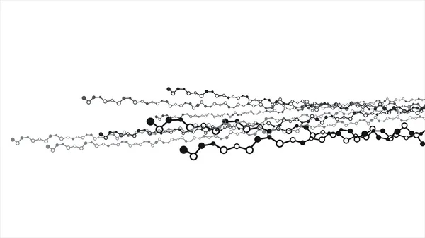 Молекулярная цепь — стоковый вектор
