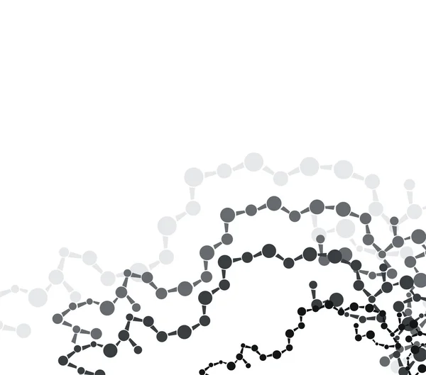 Molekularnej łańcucha — Wektor stockowy