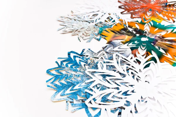 Paper snowflakes — Stock Photo, Image