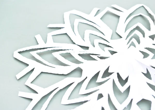 Бумага Снежинка — стоковое фото